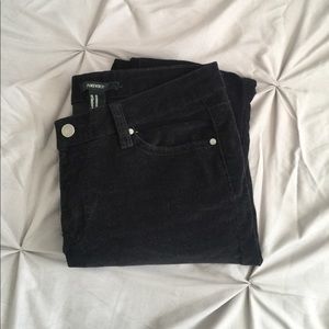 Black Corduroy Pants